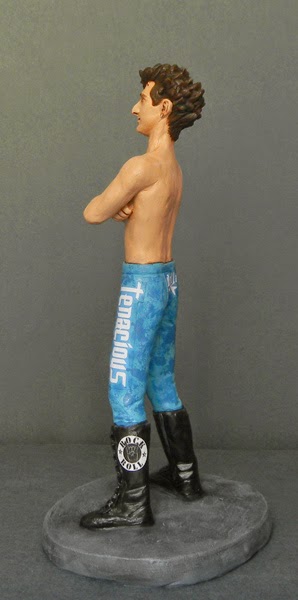 action figure idea regalo sportivi lotta lottatore wrestling statuetta orme magiche