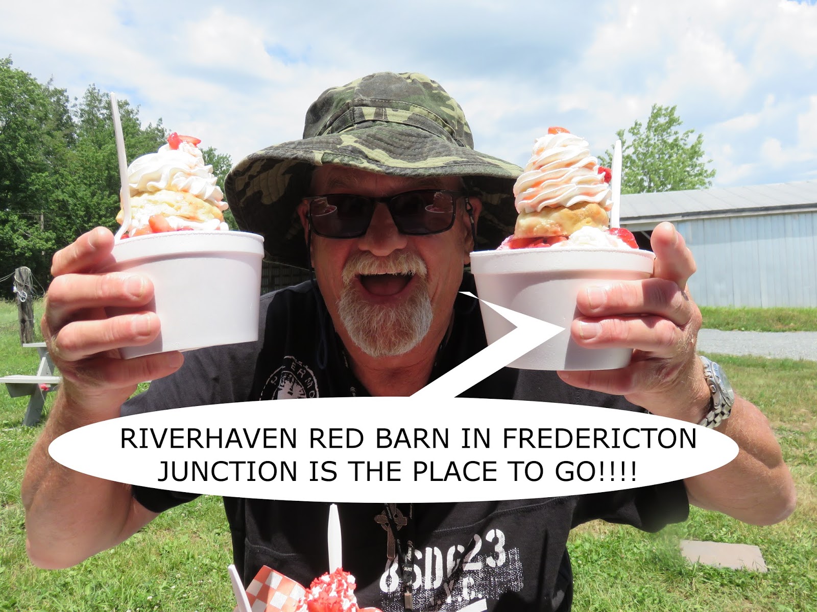 Charles Leblanc's Other Blog Riverhaven Red Barn in Fredericton