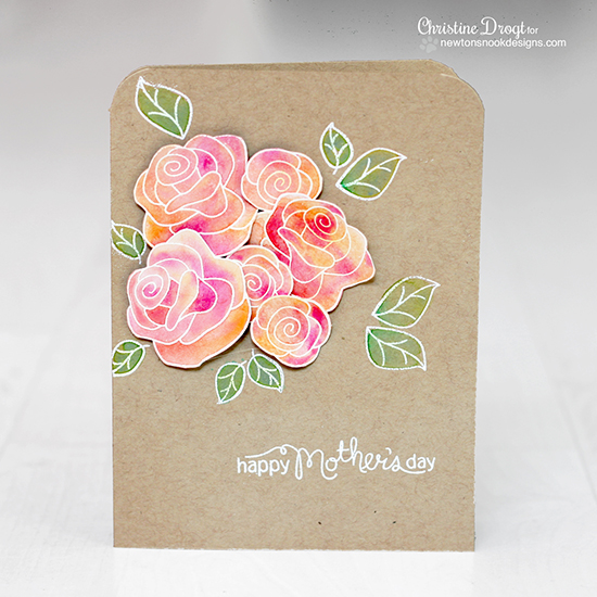 Mother's Day card by Christine Drogt for Newton's Nook Designs | Love Grows