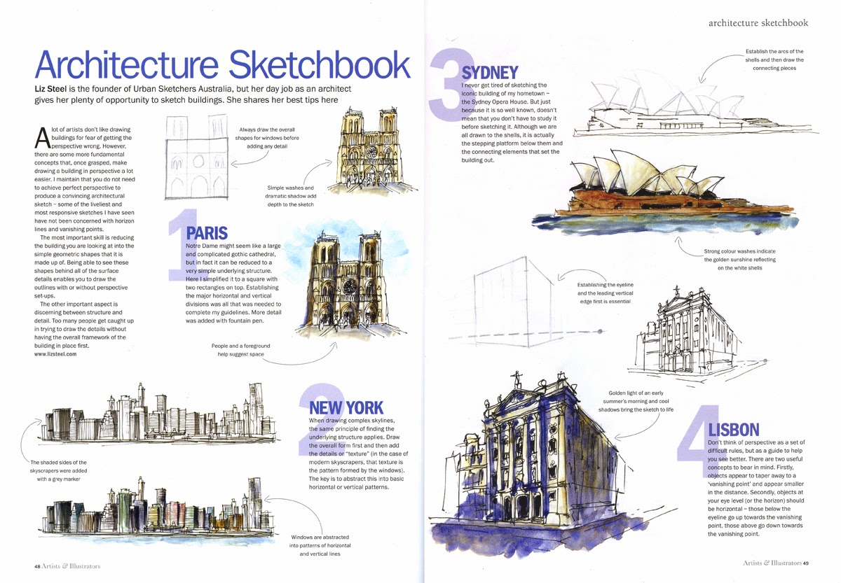 Sketching Architecture My Architecture Sketchbook article