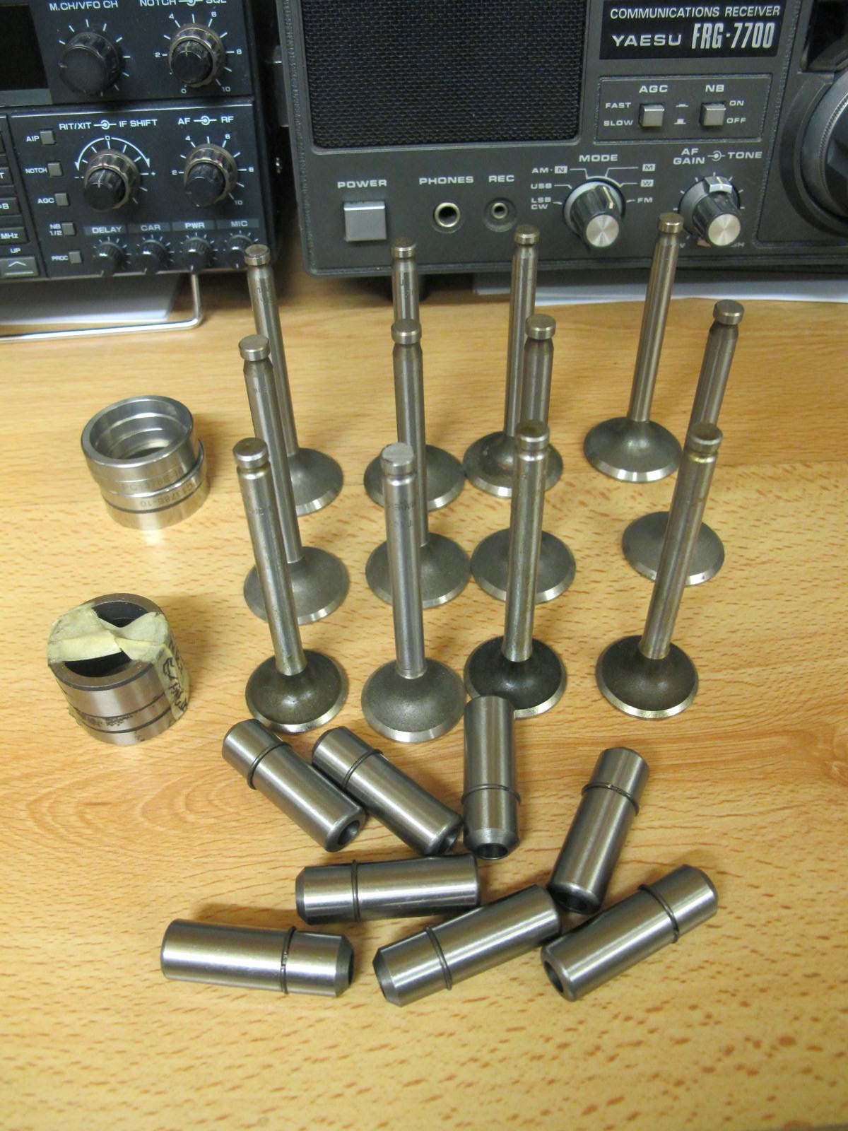 CKD Boats Roy Mc Bride Hillman Imp cylinder head valves