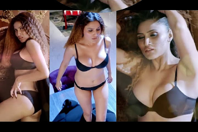 Inayat Sharma hot glamour in Film Haseena