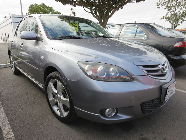 Collision repairs complete on Mazda 3 at Almost Everything Auto Body