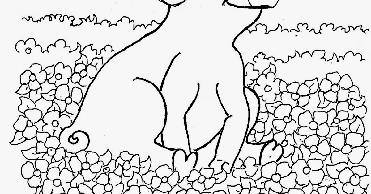 Coloring Pages for Kids by Mr. Adron: Free Printable Baby Pig Coloring Page