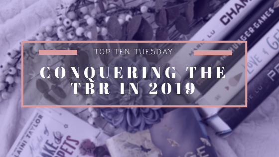 Conquering the Unread Shelf - 2019 Challenge for TTT