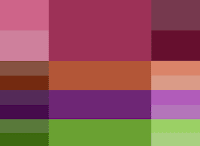 Sangria сангрия Палитра акцентированной аналогии цветов Осень-зима 2014 Pantone модные популярные цвета