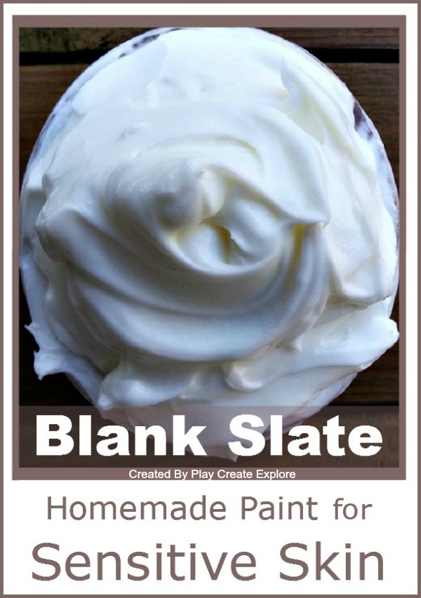 Play Create Explore Homemade Paint for Sensitive Skin