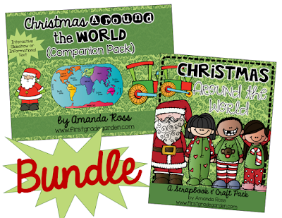 Social Studies Explore Tubs - Christmas Around the World {with freebies}