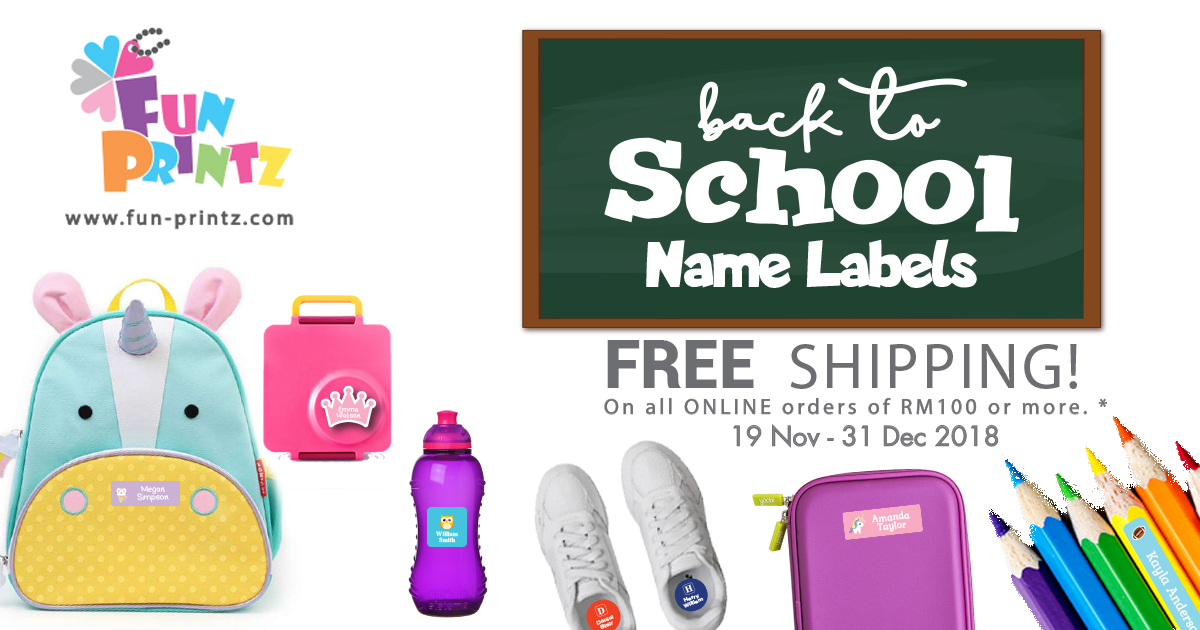 Starting School Tip Label Your School Supplies Parenting Times