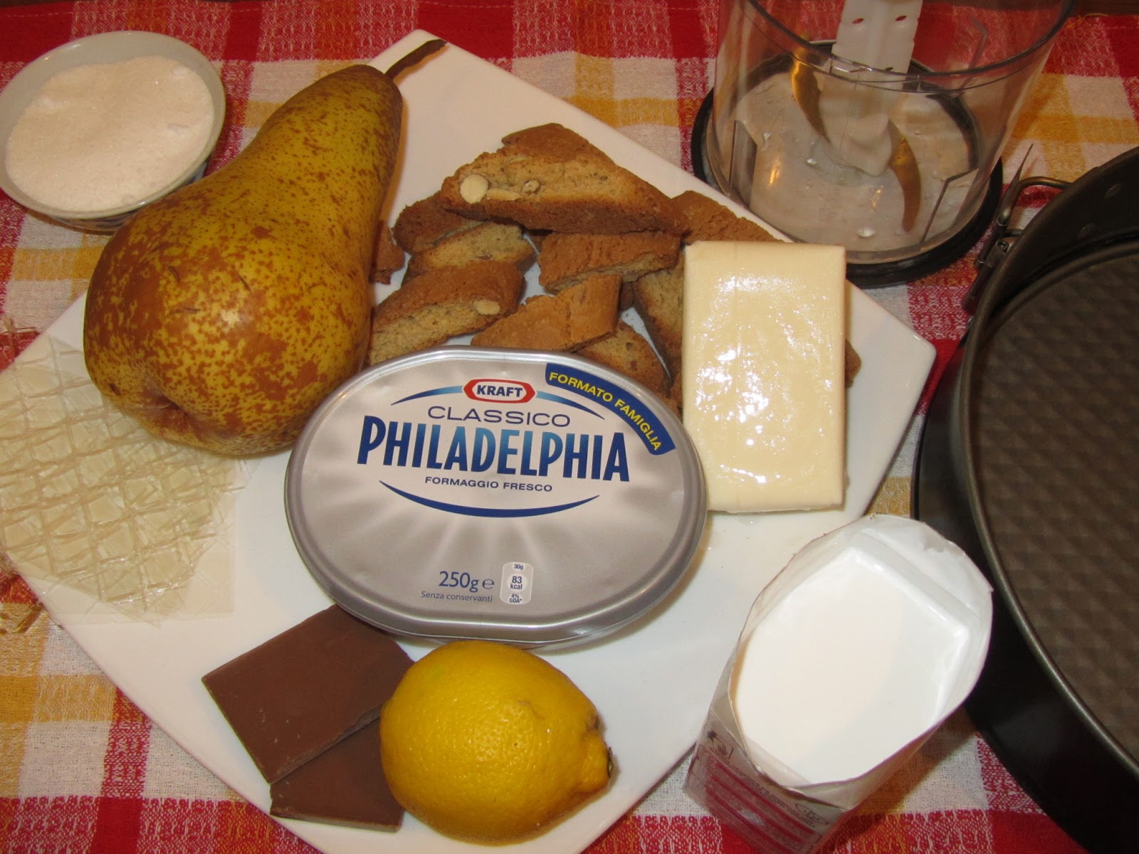 Cook a bit..or a bit of a cook Chocolate Pear Cheesecake