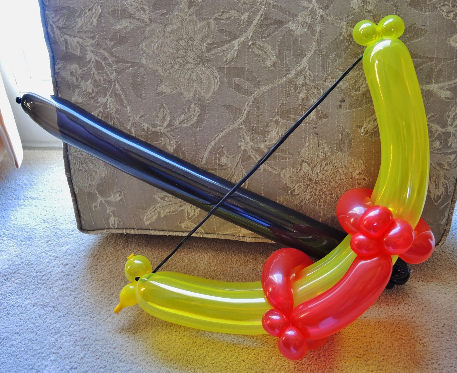bow and arrow balloon