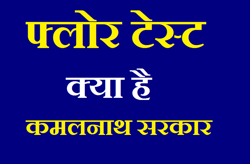 फ्लोर टेस्ट क्या है?, Floor Test Kya Hai, What is Floor Test, Floor