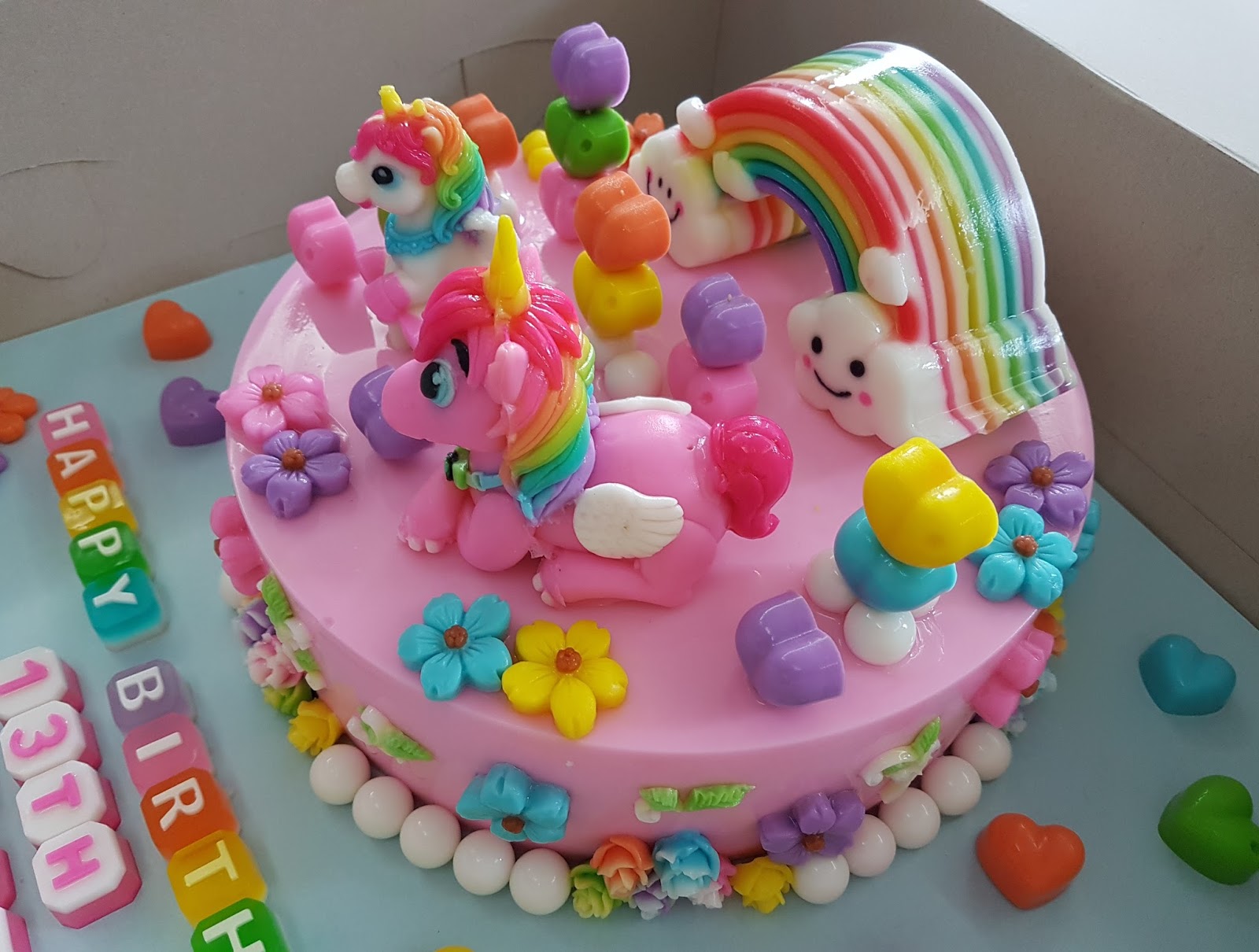 Yochana's Cake Delight! Unicorn Jelly Cake