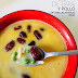 Sopa 326: Sopa de papa y pollo con semillas asiáticas