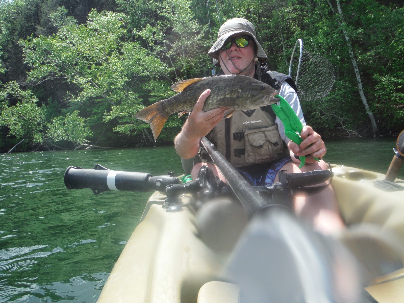 Long Island Kayak Angler Pepacton Reservoir Brown Trout May 29, 2014