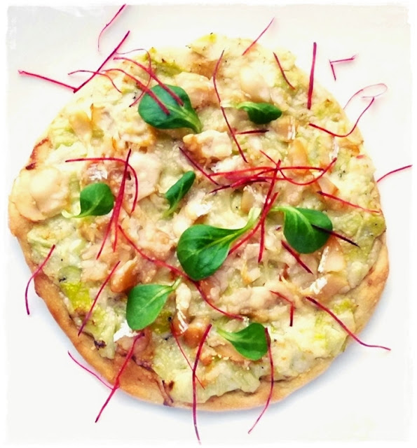 smoked haddock pizza