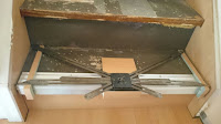 Treppenrenovierung - Treppenstufe mit Treppenspinne messen und anzeichnen 2 Treppenrenovierung - Treppenstufe mit Treppenspinne messen und anzeichnen 2