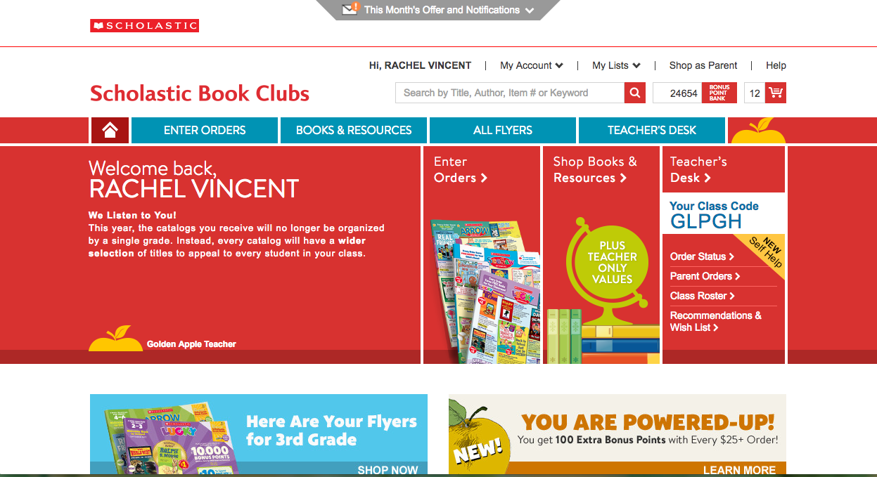 Scholastic Book Club Ideas and a FREEBIE :)