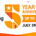 Jumia Will Be Celebrating Its 5th Year Anniversary With Amazing Prices To Be Won Like ₦30,000 Voucher Everyday