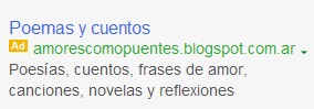 Amores como Puentes en Adwords