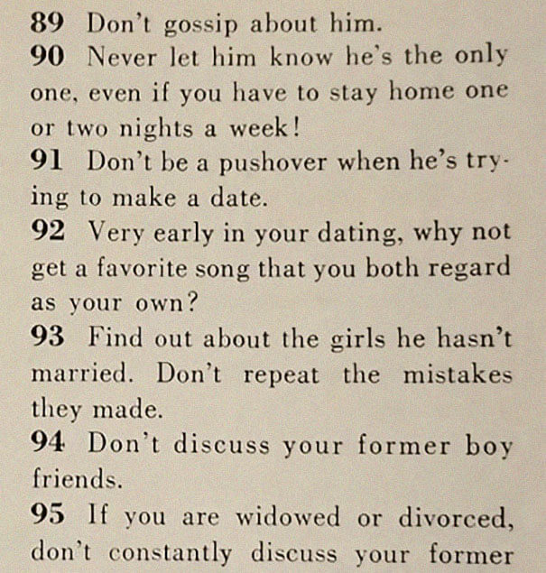 A 1958 Article Titled ‘129 Ways to Get a Husband’ Shows How Much Times Have Changed