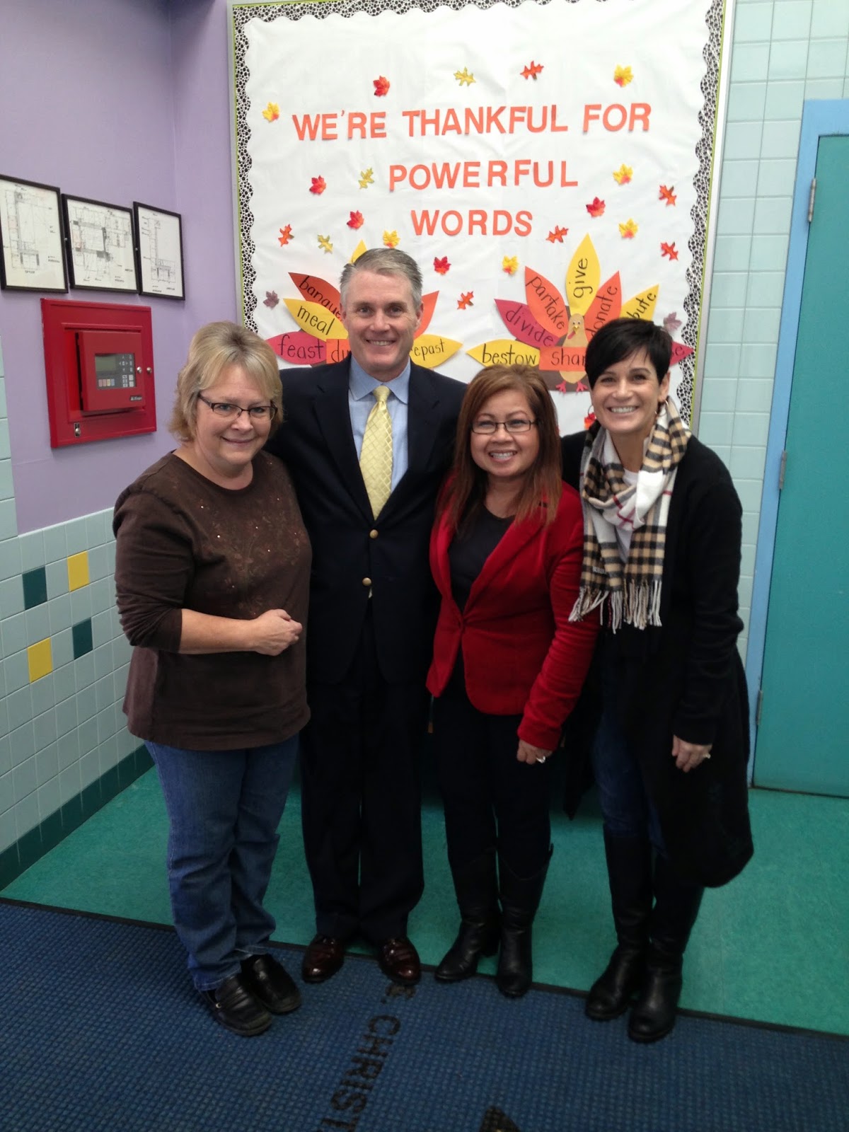 McAuliffe Elementary School The Mayor Visits The McAuliffe