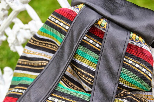 DIY Tutorial: Bolso Mochila muy fácil. Blog diy y blog costura.