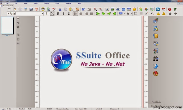 SSuite Office Software е лесен за инсталиране офис пакет