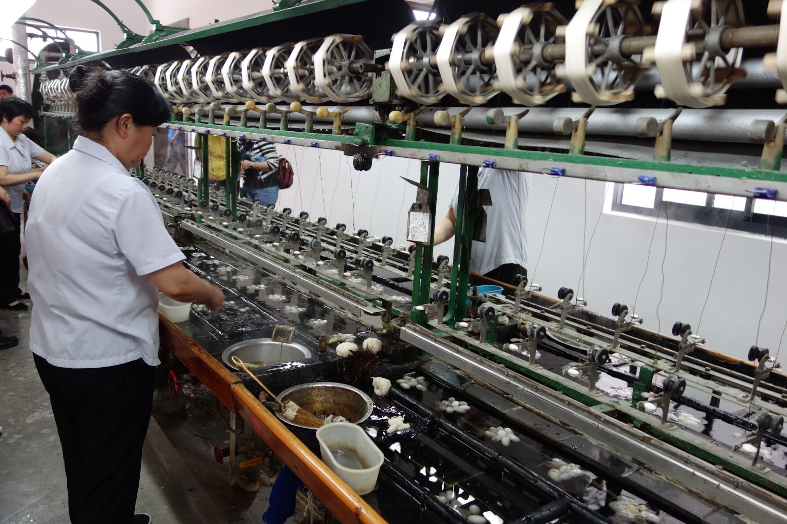 The Life of H. Ernest Chen The Process of Making Silk