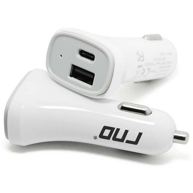 RND's dual USB car charger provides you with Type-C and A for the road ahead