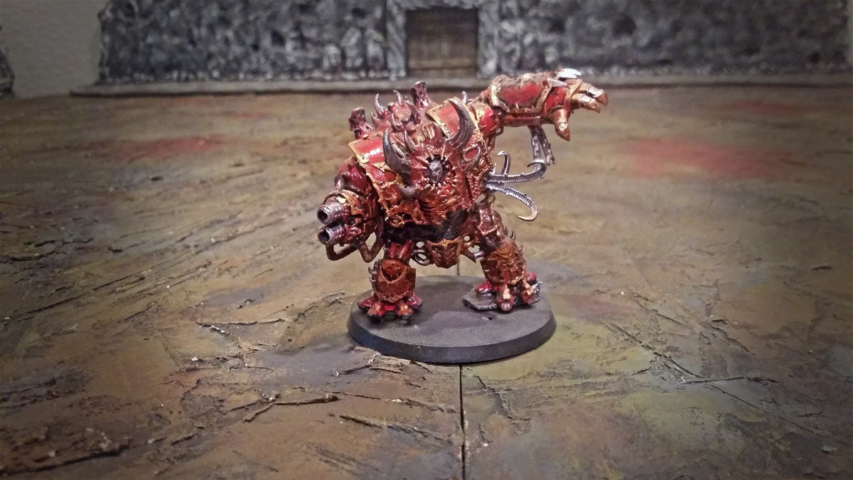chaos space marines helbrute