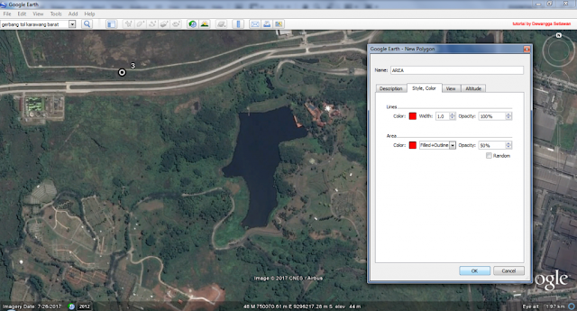 Mendapatkan Informasi Luasan Area Menggunakan Google Earth Mendapatkan Informasi Luasan Area Menggunakan Google Earth