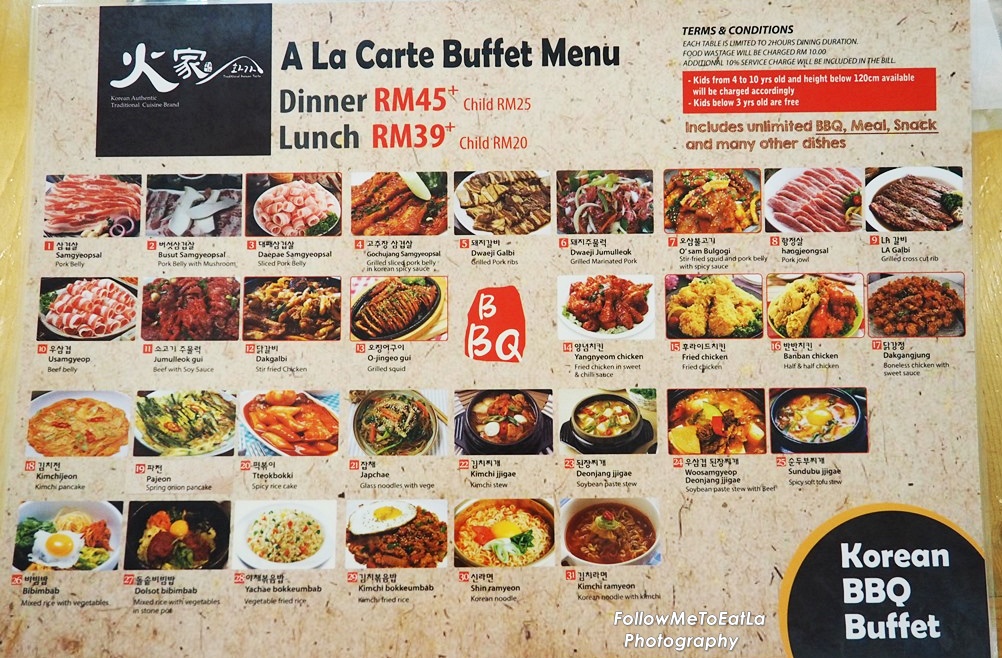 Follow Me To Eat La Malaysian Food Blog Hwa Ga 火家 Korean BBQ Buffet