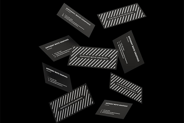 Floating Business Card Mockup free business card mockup, free mockup