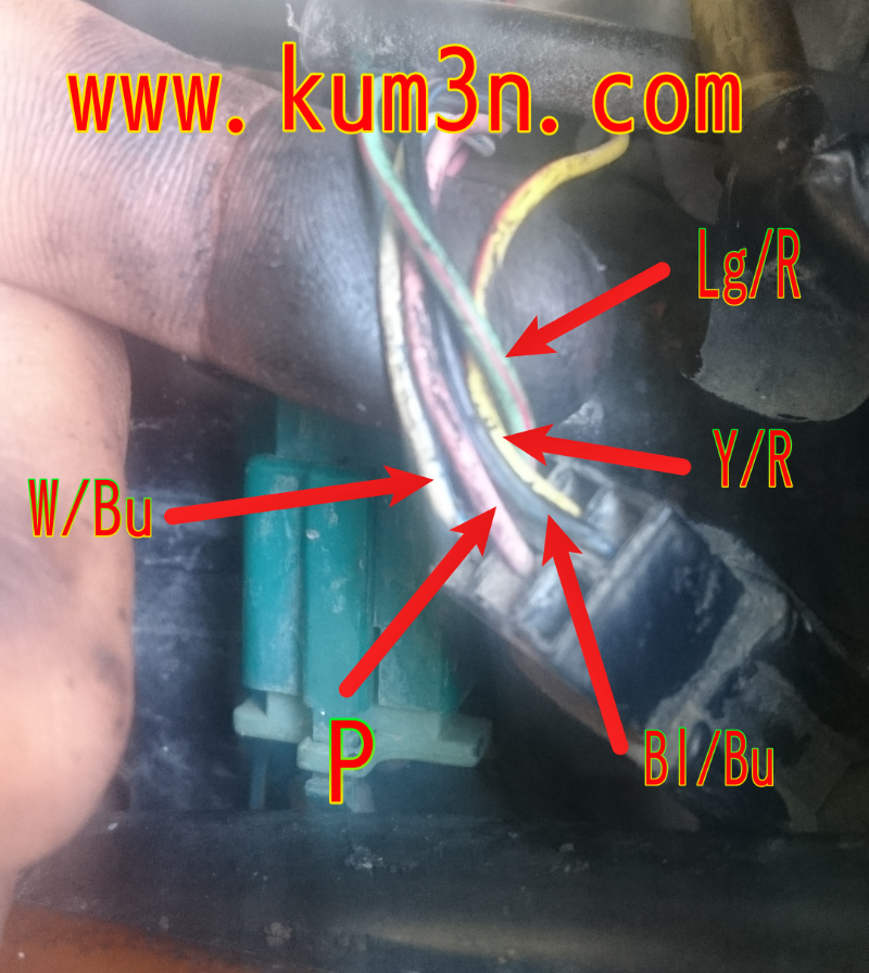 Jalur Kabel Switch Gear Position Honda Supra X 125 Kum3n Com