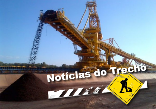 Resultado de imagem para minério noticias trecho