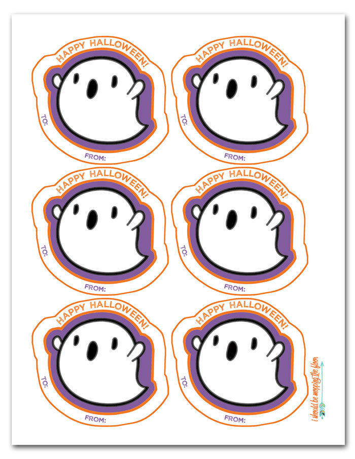 Ghost Gift Tags