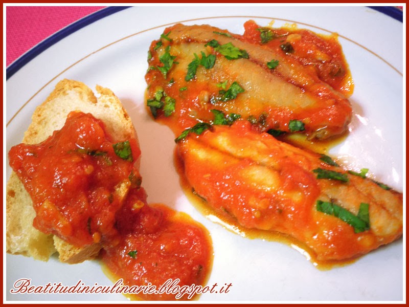 sugarello al pomodoro - quando in cucina c'è lui