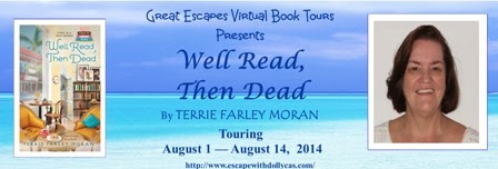 TOUR: Well Read Then Dead, by Terrie Farley Moran – Interview & Review