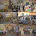 Photos of Nigerian soldiers fighting Boko Haram in a prayer, praise and worship session