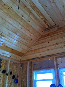 The ceiling is done!