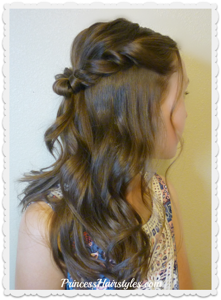 prom hairstyle romantic twist
