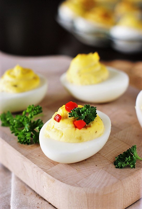 How to Make Deviled Eggs StepbyStep The Kitchen is My Playground