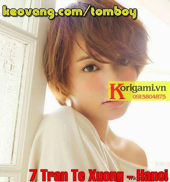 KIỂU TÓC NGẮN TOMBOY ĐẸP DÀNH CHO GƯƠNG MẶT TRÒN MŨM MĨM