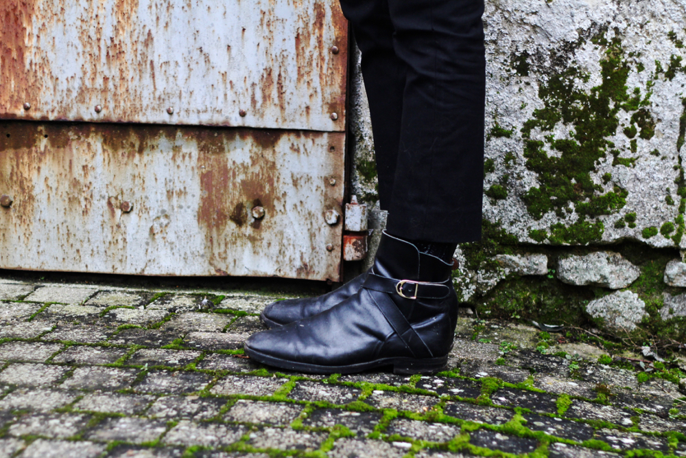 Blog-mode-style-homme-paris-bordeaux-jacket-harris-wharf-london-green-aviator-aviateur-blouson-pull-cachemire-marks-spencer-boots-sangles-strap-noires-pochette-suqare-cravate-chemise-agnes-b-style-skinny-preppy-kapten-son-lunettes - (2)