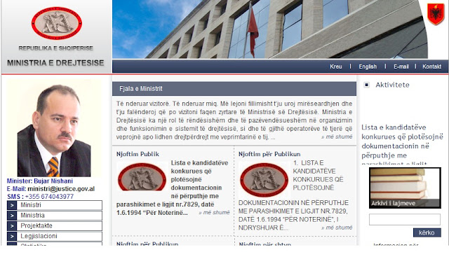 Albanian Ministry of Justice Exploited by ATH-Cr3w