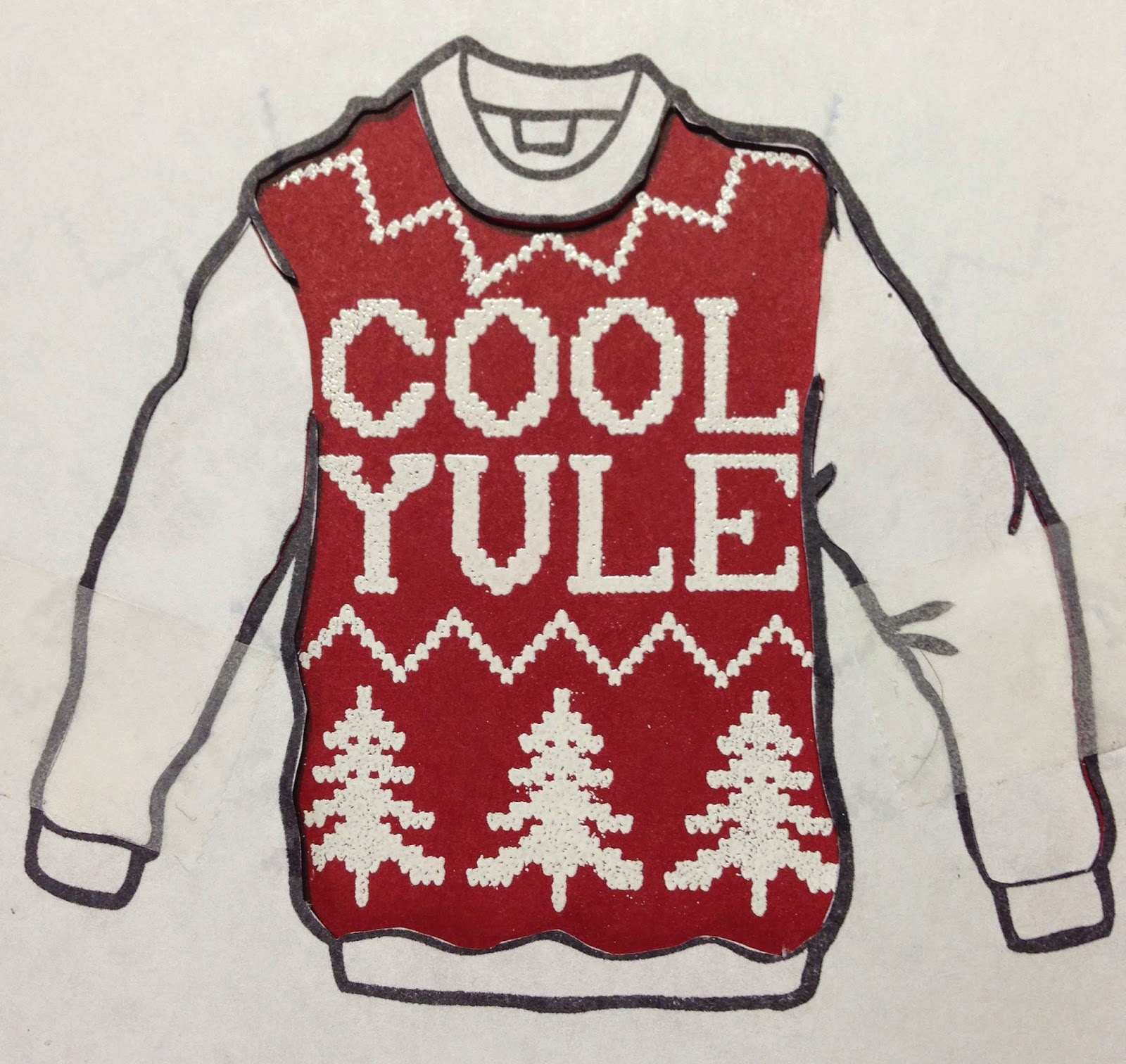 Lynne's Crafty Little Blog Cool Yule Jumper