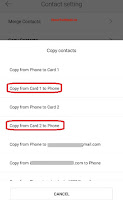 how to copy contacts from sim card to android