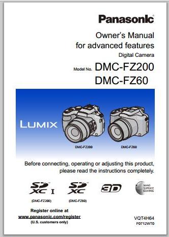 Panasonic Lumix Dmc Fz200 User Manual Pdf