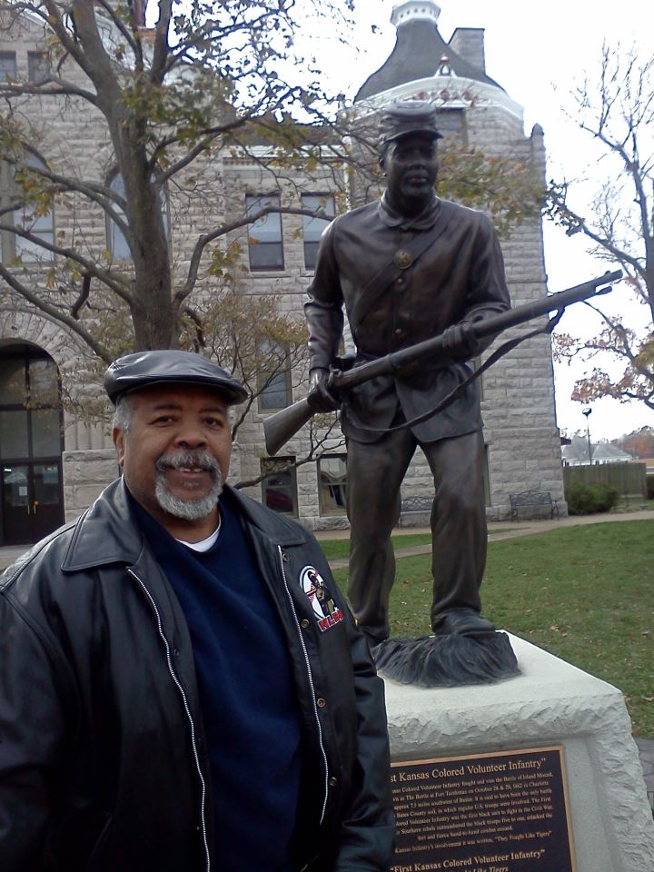 Larry's Library FIRST KANSAS COLORED VOLUNTEER INFANTRYFirst to fight!